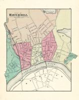 Haverhill City, Massachusetts State Atlas 1871